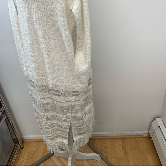 Old Navy  Sleeveless Open Fringe Boho Duster  Cardigan  Woman XL/XXL Western - Picture 5 of 11